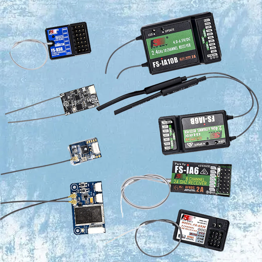 Brushless Motor Thrust Test Stand - Receptor de Radio FS IA6 IA6B